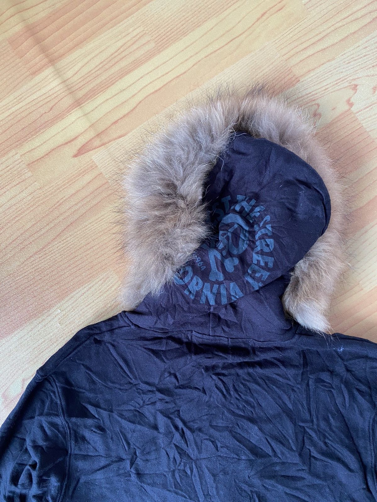 PPFM Craps poem Fur Hoodie ppfm style Size US L / EU 52-54 / 3 - 4 Thumbnail