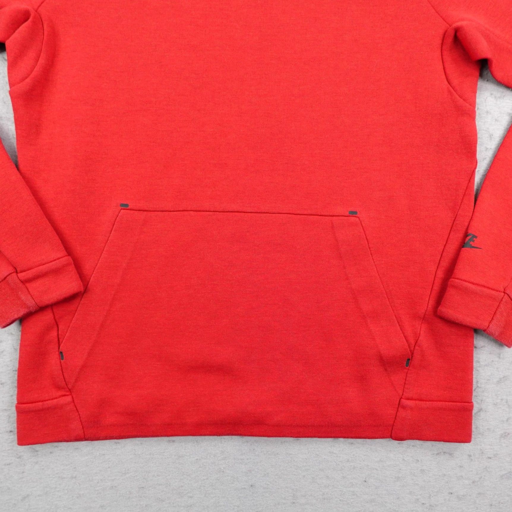 Nike Nike Sweatshirt Mens Small Red Tech Fleece Crewneck Pullover Winter Warmup Gym Knit Logo Pocket 90s? Size US S / EU 44-46 / 1 - 3 Thumbnail