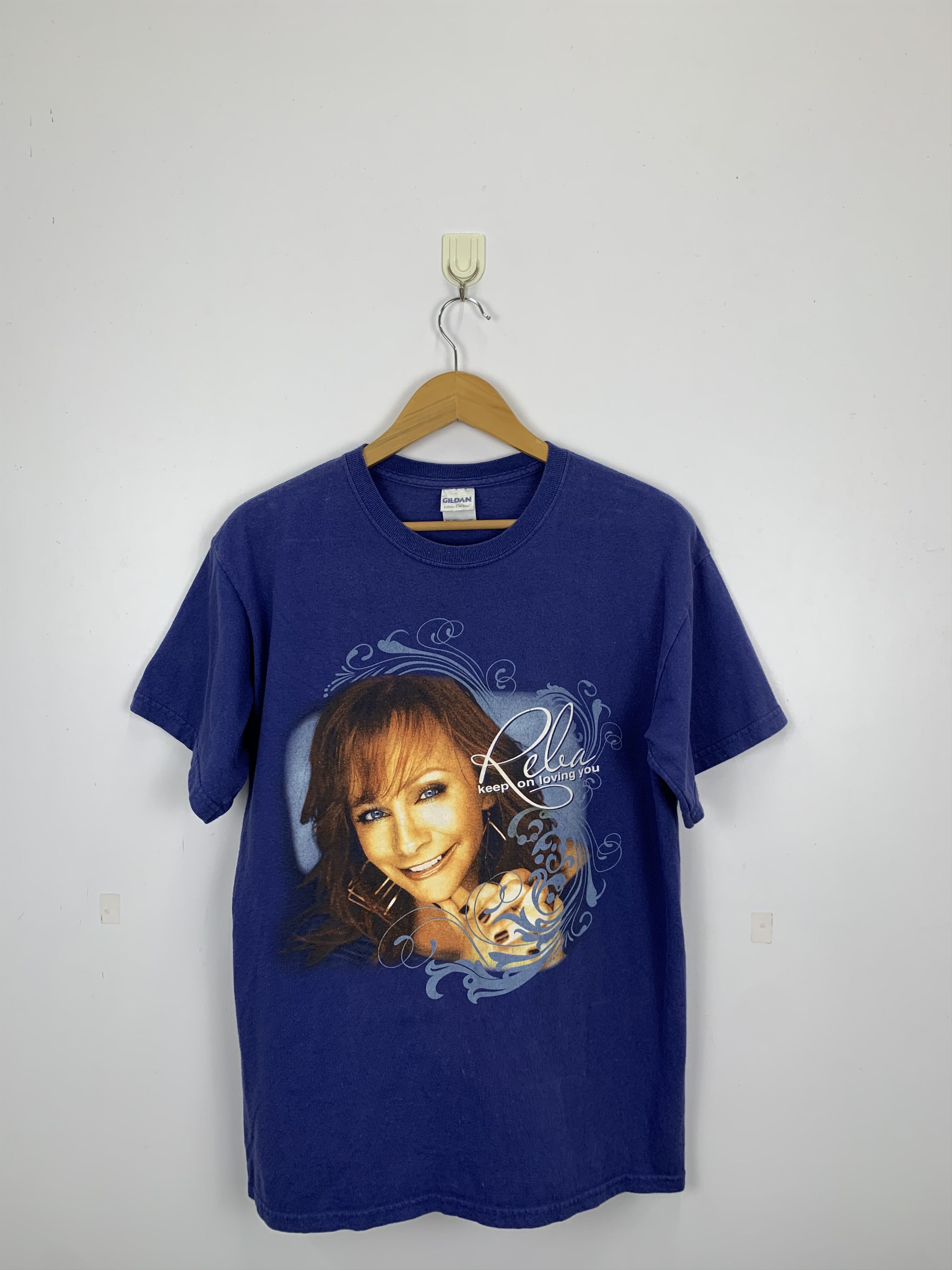 Rockstar Games × Vintage Vintage Reba Singer T Shirt TA0162 Size US M / EU 48-50 / 2 - 1 Thumbnail