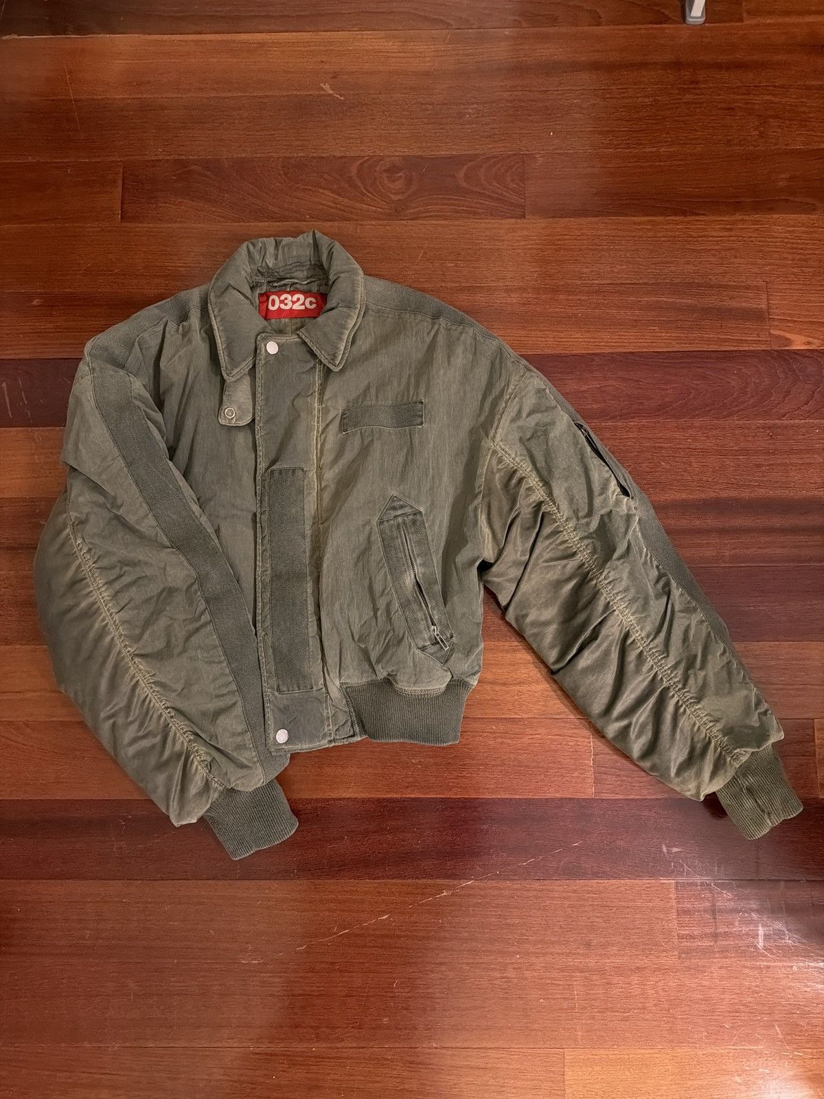 032c 032c Black 'Guilty' Bomber Jacket | Grailed