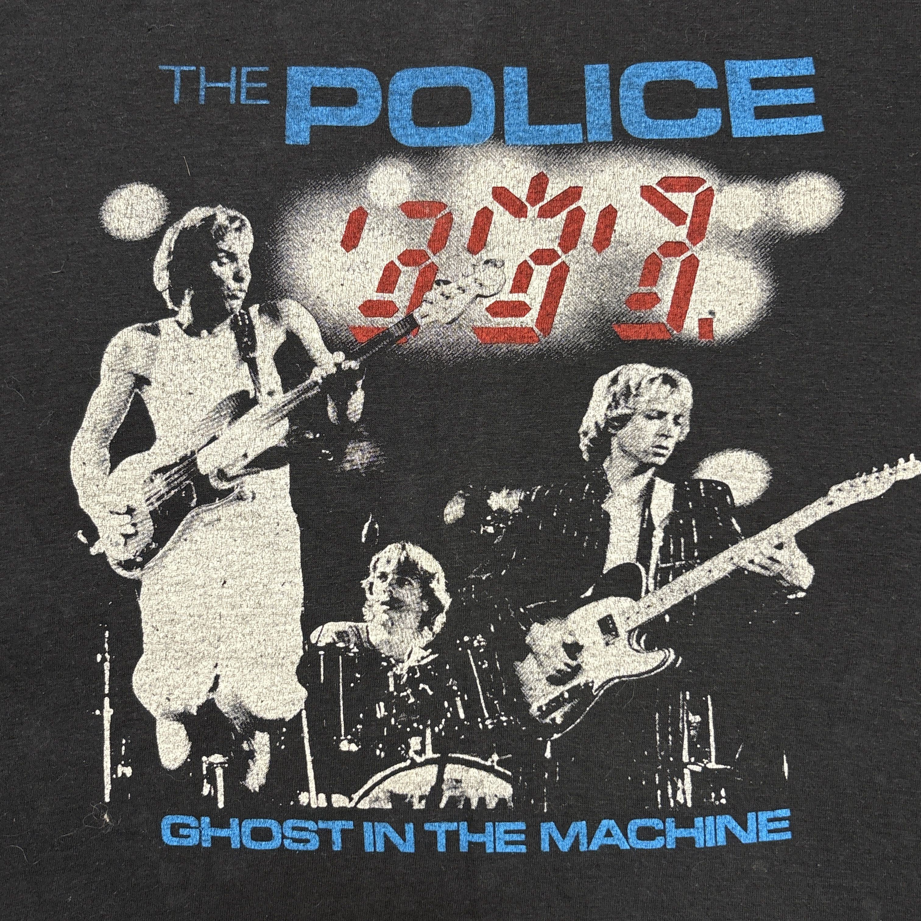 Band Tees Vintage The Police T Shirt 80s Tour Band Tee Single Stitch Size US M / EU 48-50 / 2 - 4 Thumbnail