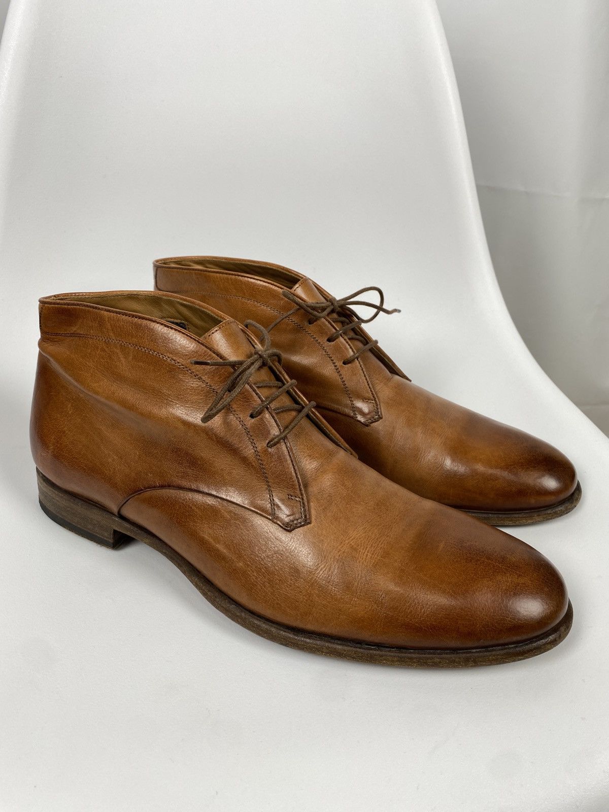 Pantanetti Pantanetti Genuine Leather Desert Boots made in Italy 44 Size US 11 / EU 44 - 1 Thumbnail