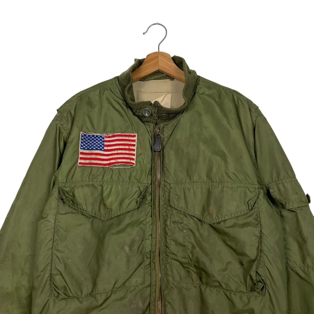 Vintage Vintage 50s USAF Military WEP Flight Jacket Size US L / EU 52-54 / 3 - 2 Thumbnail