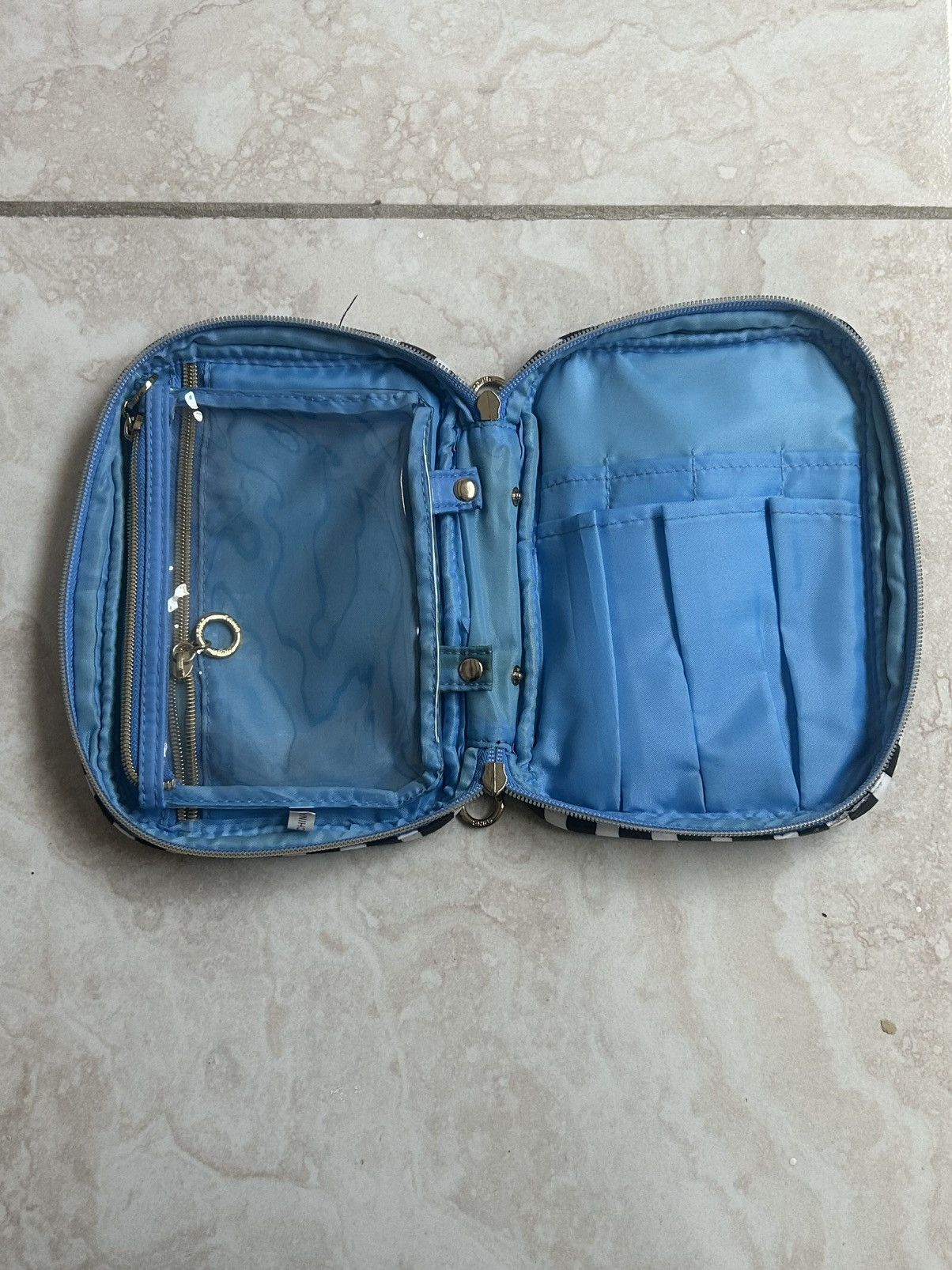 Trina Turk Trina Turk Stripped Makeup Bag Size ONE SIZE - 3 Thumbnail