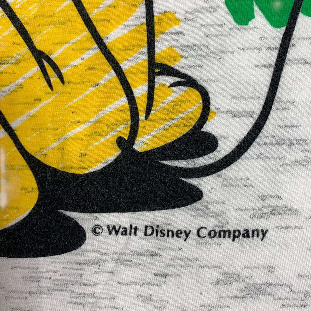 Disney Vintage 90s Disney Pluto paint brush abstract graphic tees. Size US M / EU 48-50 / 2 - 9 Thumbnail