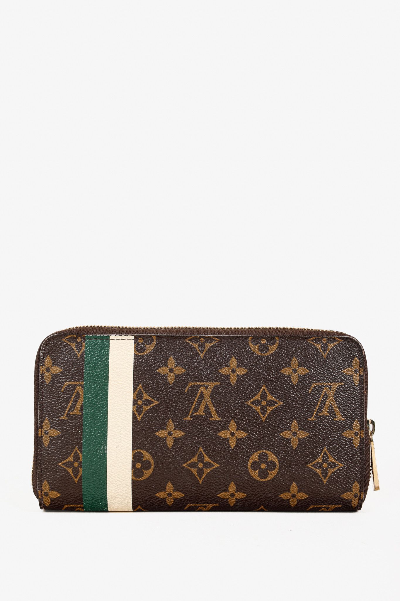 Louis Vuitton Louis Vuitton Groom Zippy 2006 Stripe Graphic Wallet Size ONE SIZE - 4 Thumbnail