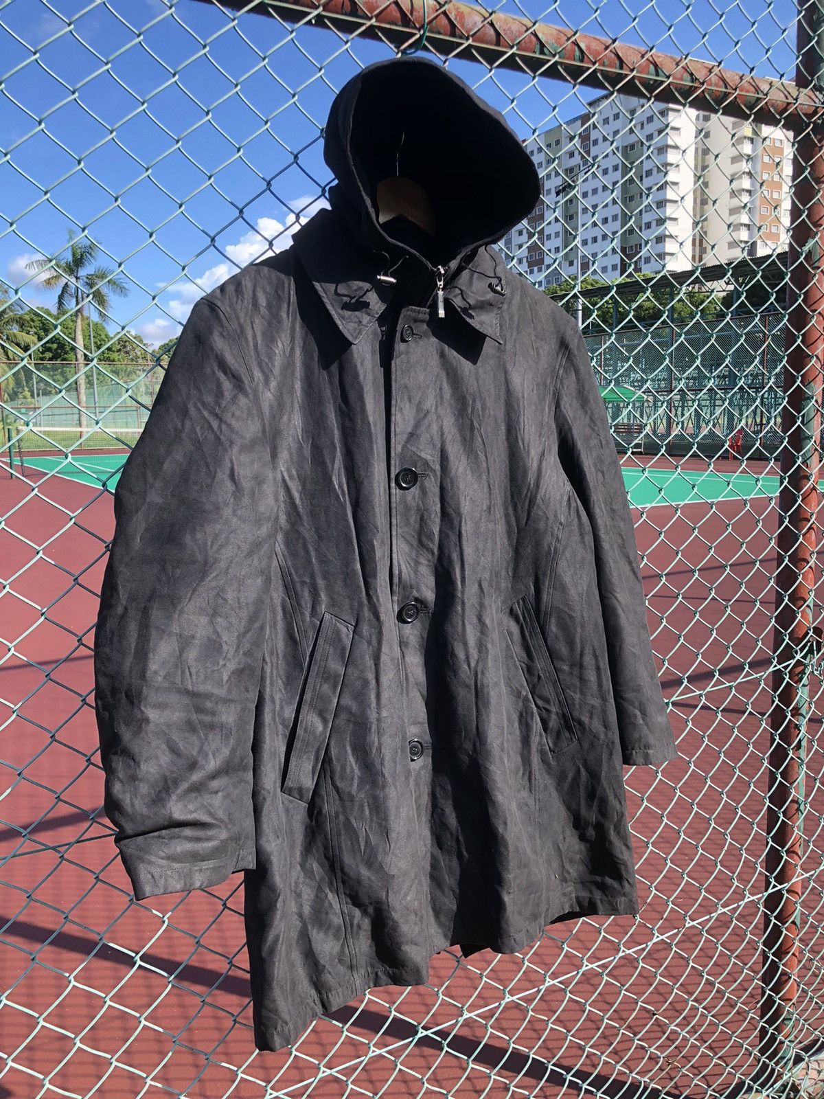Bugatti × Japanese Brand × Vintage Vintage Buggati Hirmer Long Jacket Coat Size US L / EU 52-54 / 3 - 3 Thumbnail