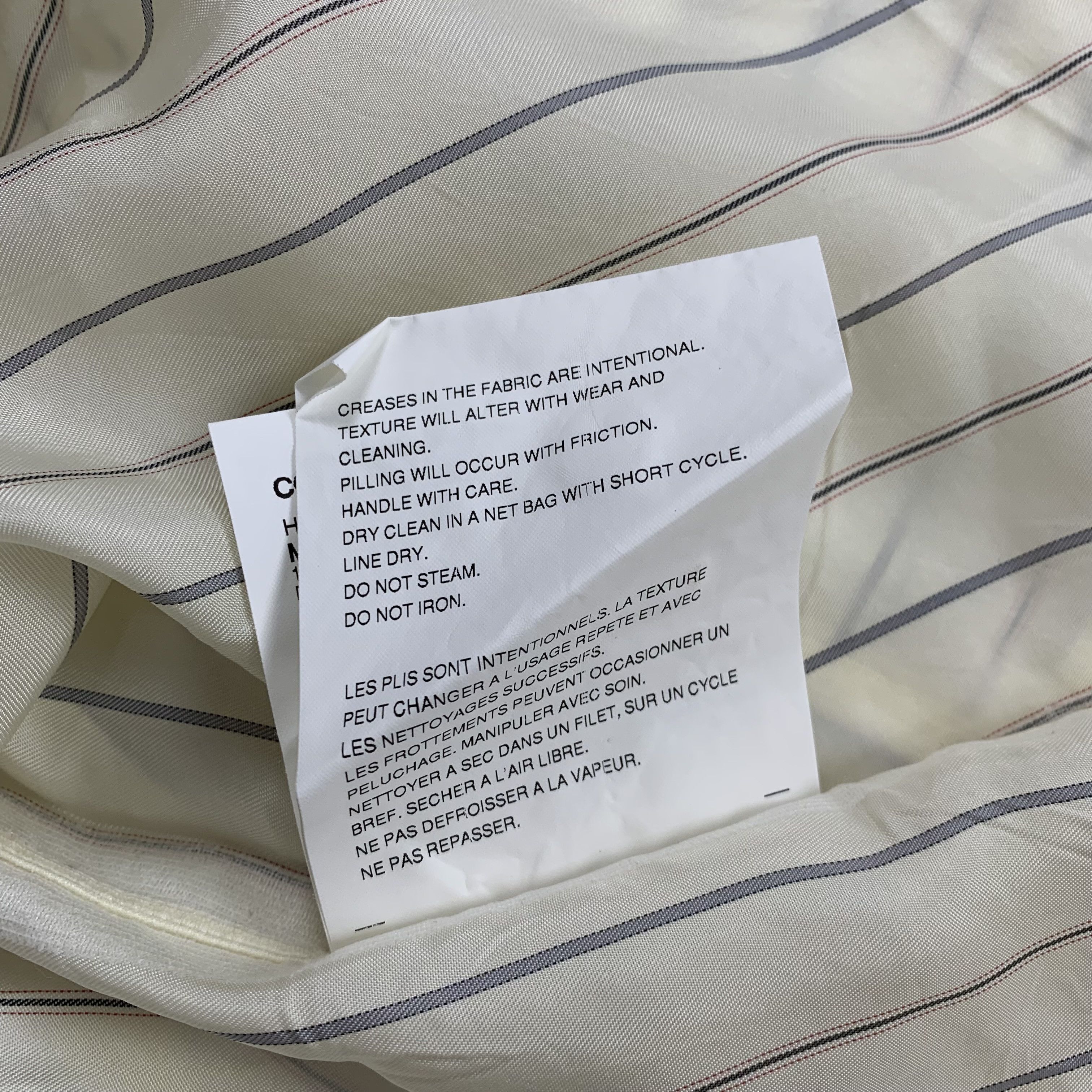 Comme des Garcons Homme AD20003 Comme des Garcons Homme Striped Long Shirt Size US M / EU 48-50 / 2 - 8 Thumbnail