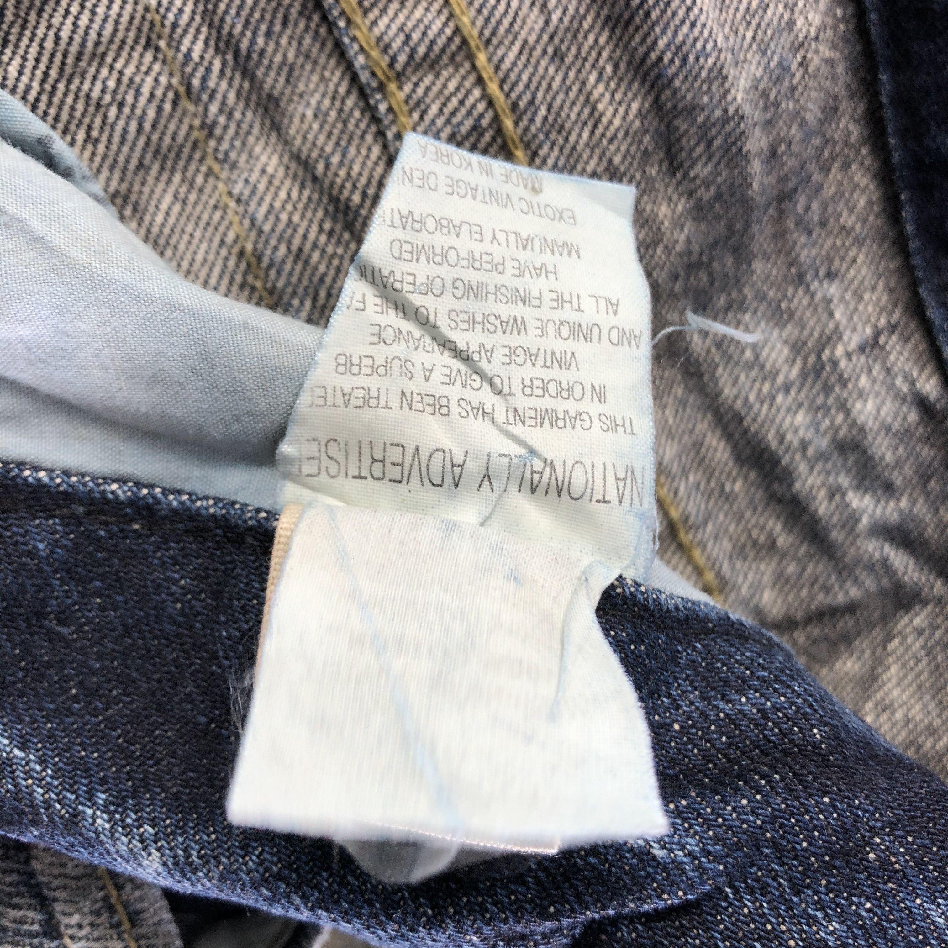 Japanese Brand Japanese Lolita Jeans Faded Blue Denim KJ3028 Size US 34 / EU 50 - 13 Thumbnail