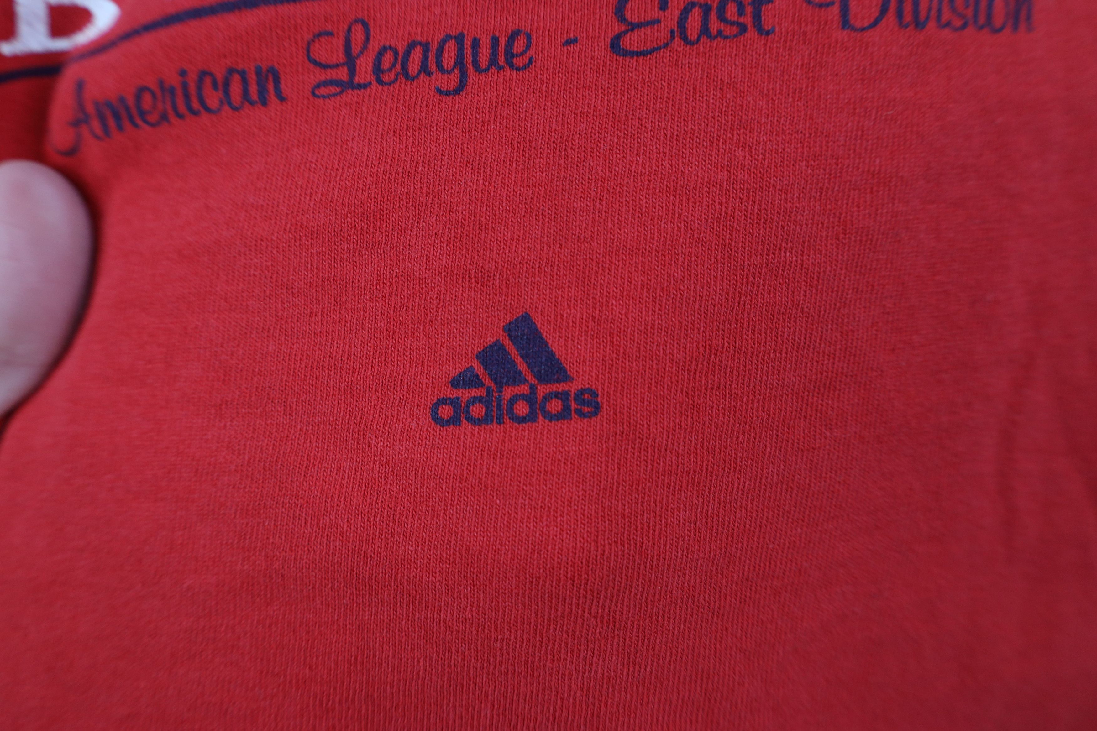 Adidas Vintage Y2K 2004 Adidas Boston Red Sox Baseball T-Shirt Size US XL / EU 56 / 4 - 8 Thumbnail