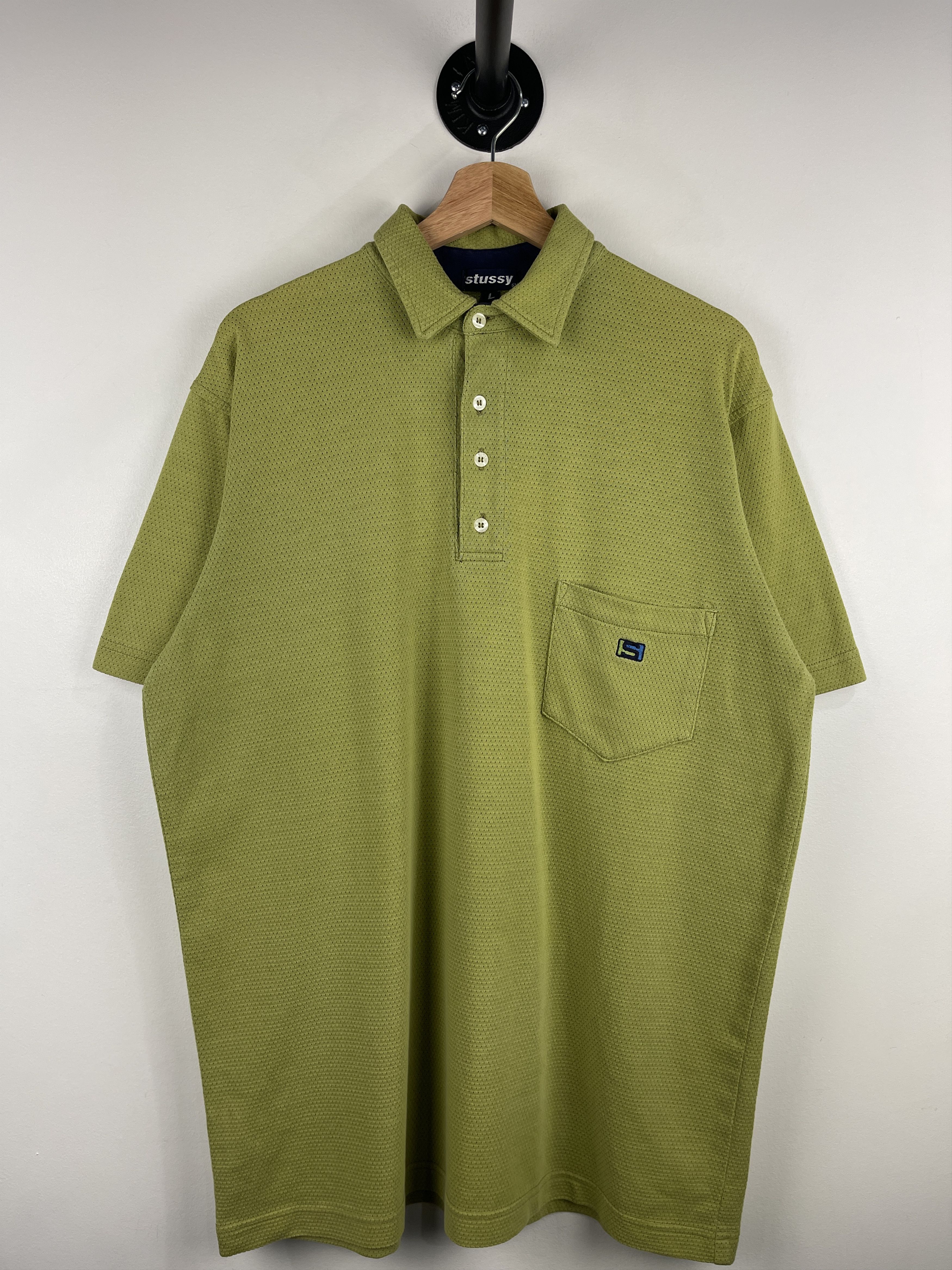 Louis Vuitton × Stussy × Vintage Stussy LV Monogram Shirt 90
