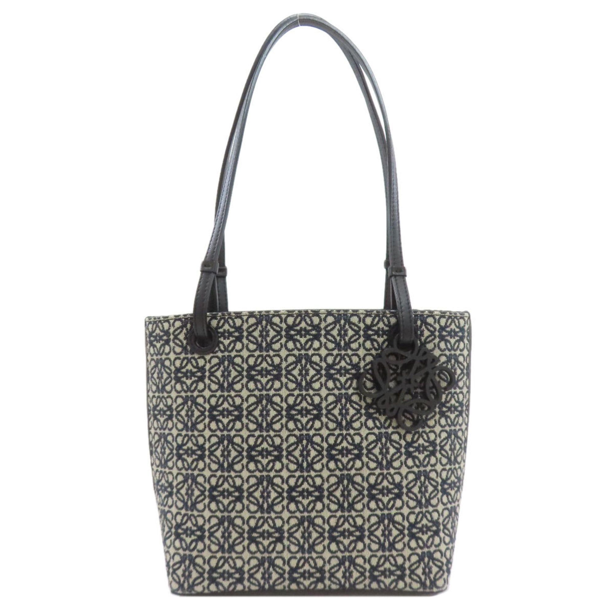 Loewe LOEWE Anagram Tote Bag Canvas/Leather Women's Size ONE SIZE - 1 Thumbnail