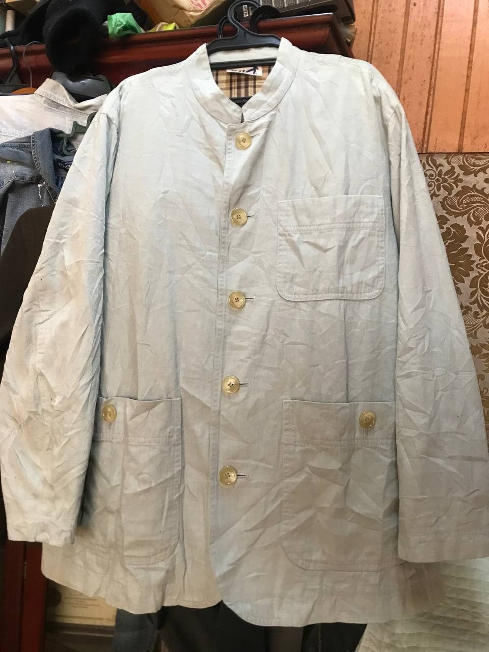 Issey Miyake Hai Sporting Gear Issey Miyake Mandarin Collar Jacket Size US M / EU 48-50 / 2 - 1 Thumbnail