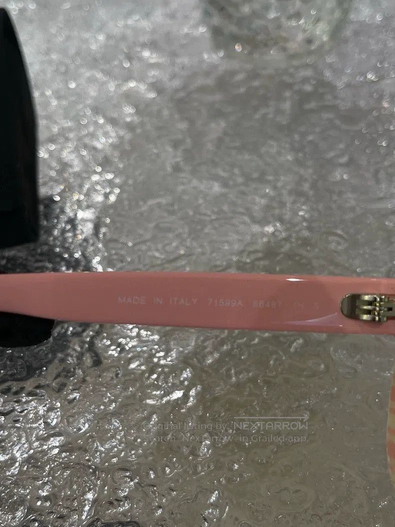 Chanel Chanel Beach series pink orange sunglasses Size ONE SIZE - 6 Thumbnail