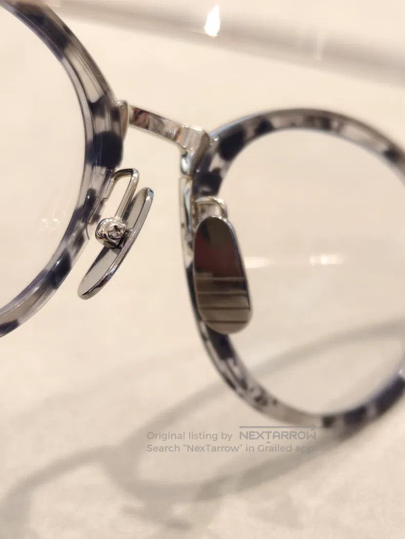 Thom Browne Thom Browne Gray tortoiseshell frame Size ONE SIZE - 4 Thumbnail