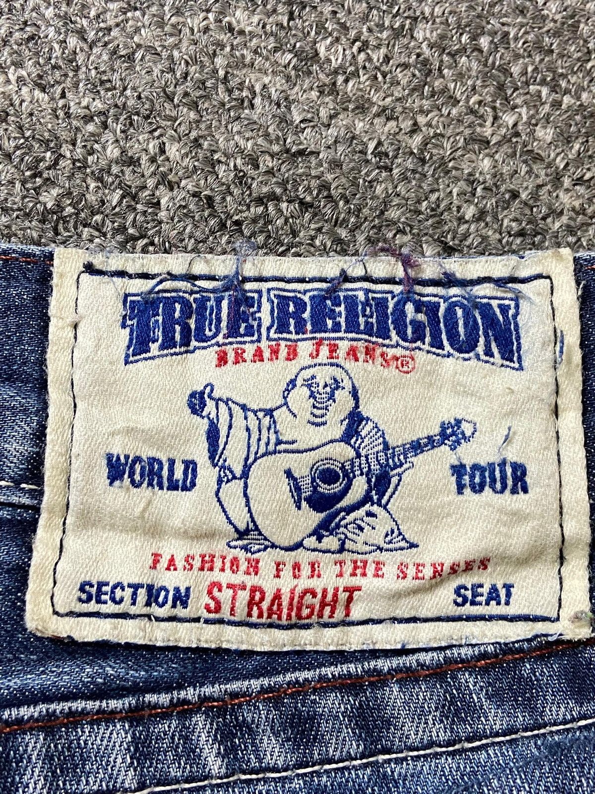 True Religion × Vintage Vintage True Religion Distressed Denim Jeans (123) Size US 34 / EU 50 - 6 Thumbnail