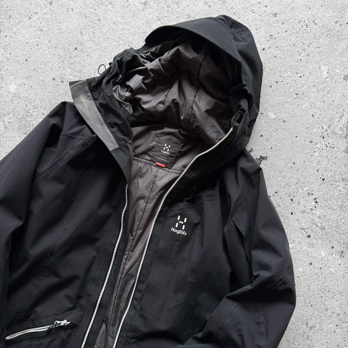 Haglofs Haglofs Womens Niva Insulated Parka Black Shell Zip Jacket Size L / US 10 / IT 46 - 3 Thumbnail