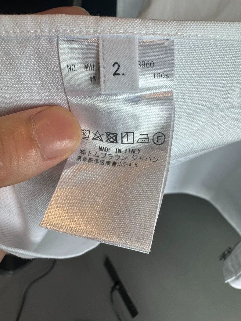 Thom Browne THOM BROWNE Rare Zippered Shirt 2502-Nextarrow Size US S / EU 44-46 / 1 - 7 Thumbnail