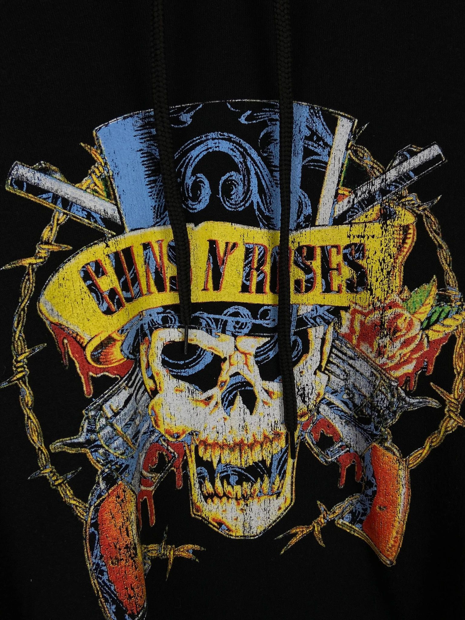 Guns N' Roses Hoodie Guns N' Roses skull graphic black band merch XL Size US XL / EU 56 / 4 - 2 Thumbnail