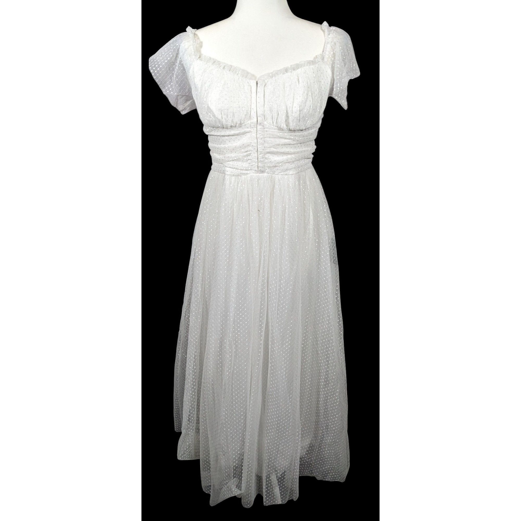 Lulus Lulus Regal Radiance Whimsical White Tiered Bustier Dress Si Size XL / US 12-14 / IT 48-50 - 1 Thumbnail