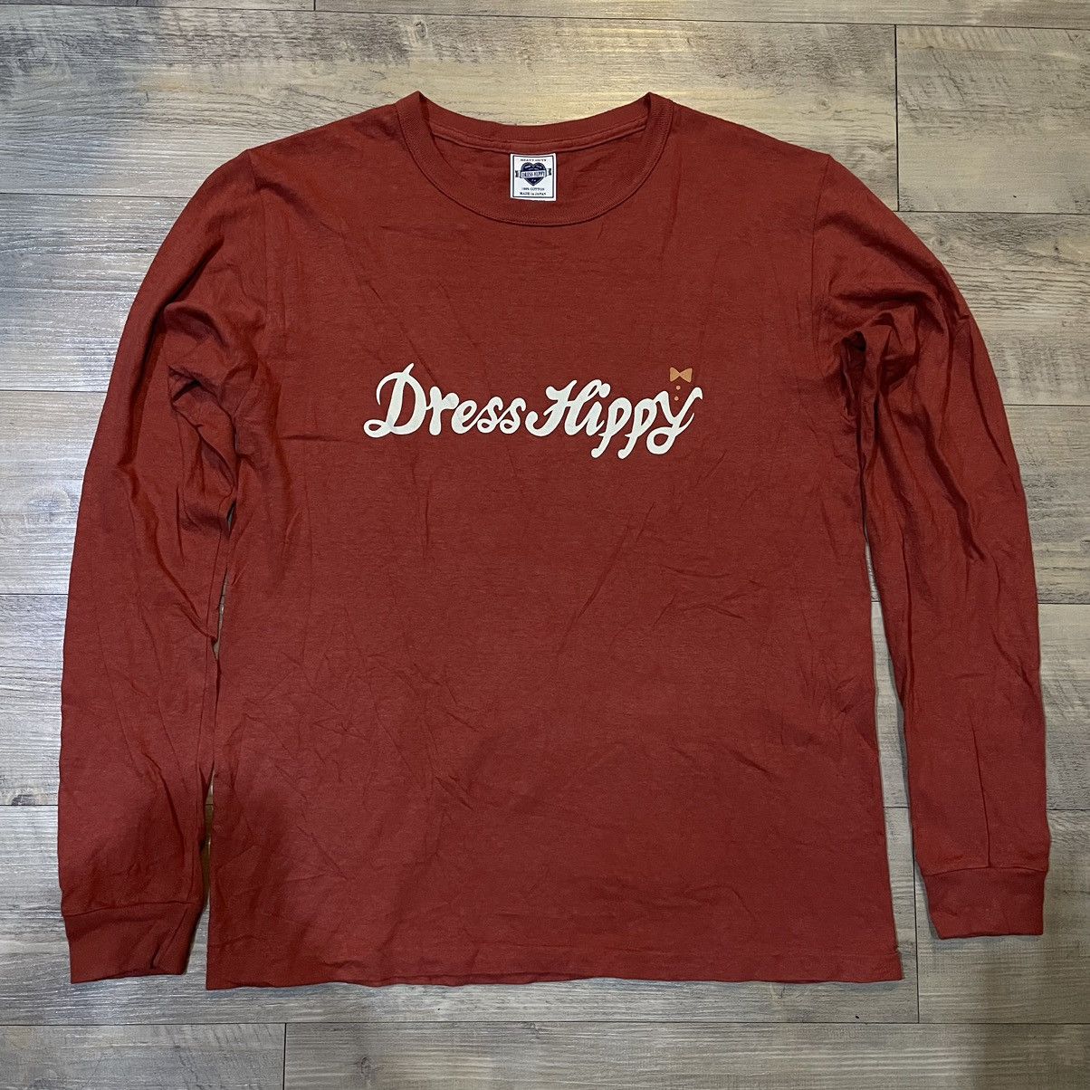Japanese Brand Dress hippy by at dirty long sleeve t shirt Size US M / EU 48-50 / 2 - 1 Thumbnail