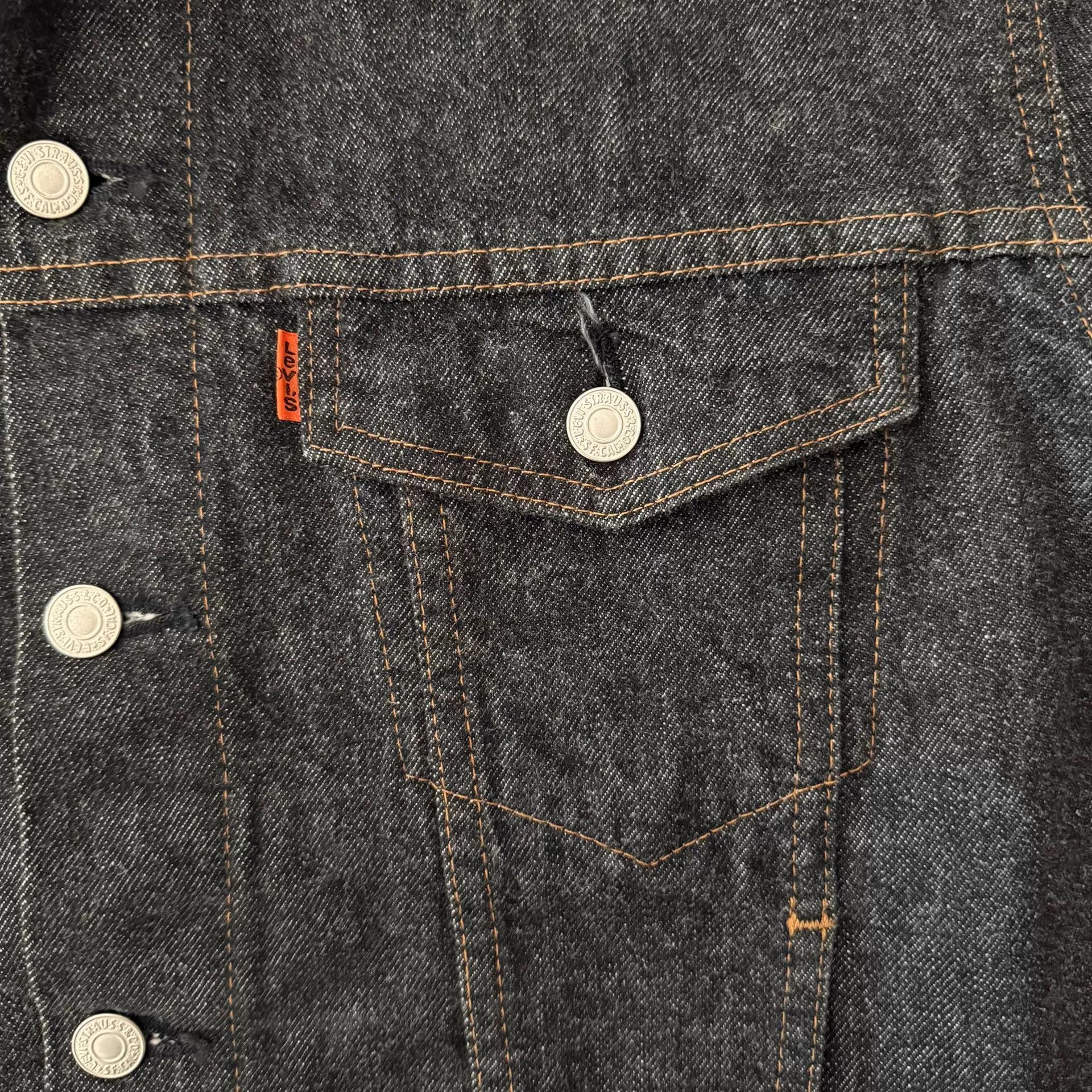 Levi's Levi's LVC 70649 J02 Japan 1989 Black Denim JKT M Size US M / EU 48-50 / 2 - 4 Thumbnail