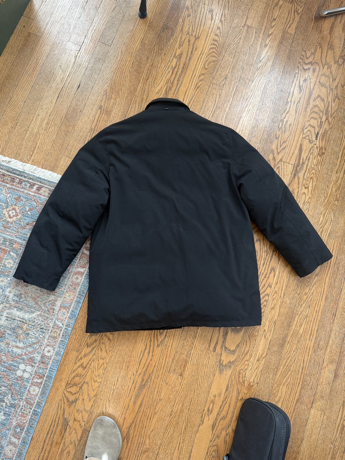 Prada Vintage Prada Down Coat Size US XL / EU 56 / 4 - 2 Thumbnail