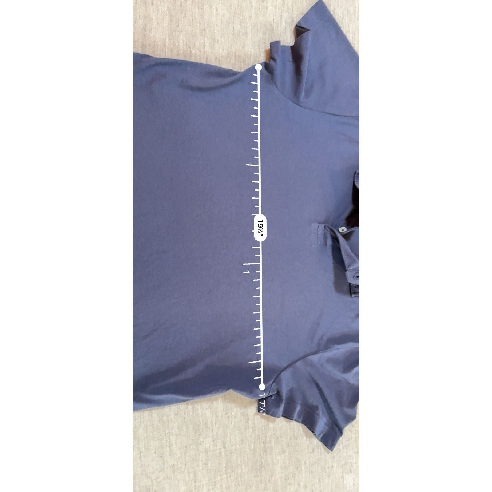 Hickey Freeman Hickey Freeman Navy Pima Cotton Polo (M) Size US M / EU 48-50 / 2 - 11 Thumbnail
