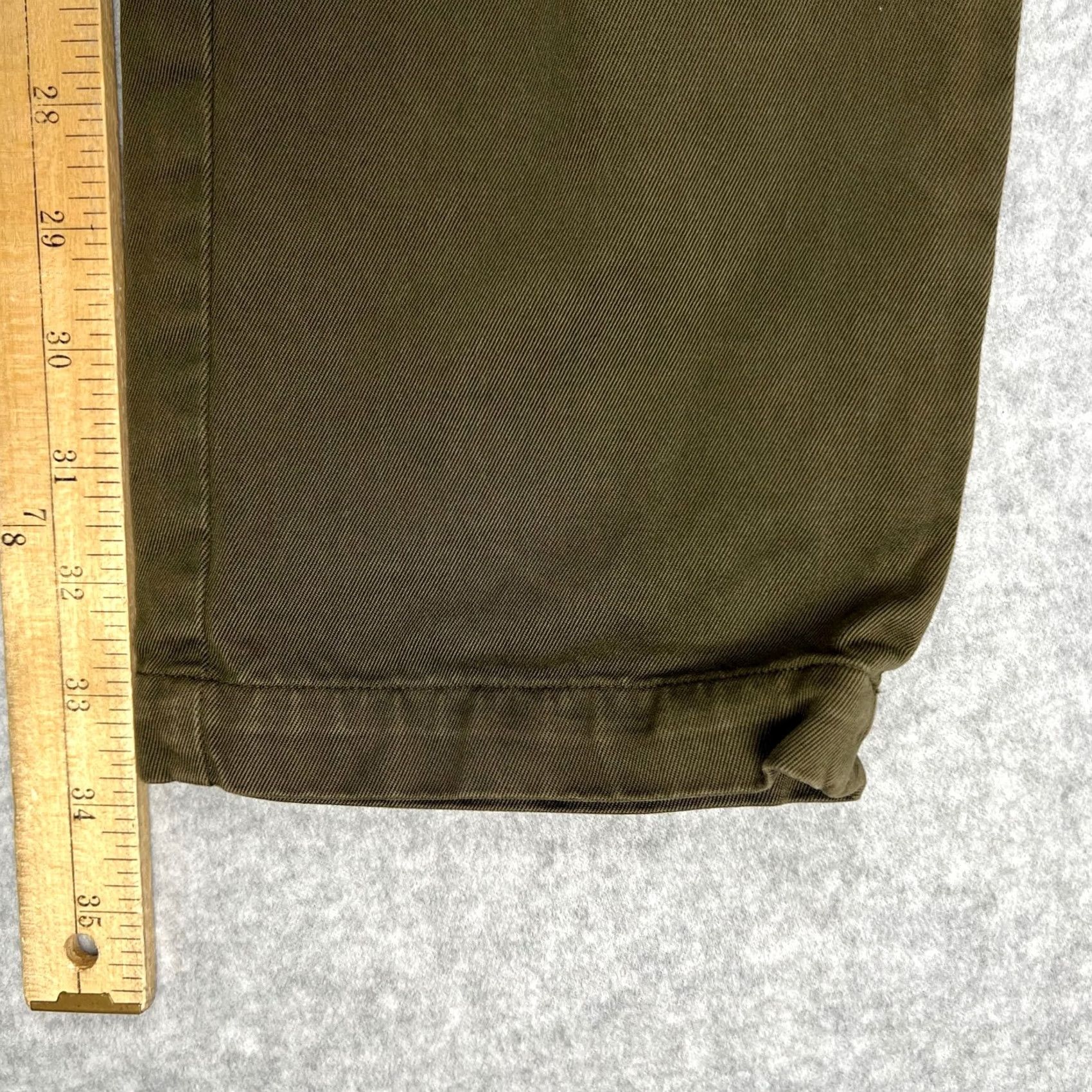 Vintage Spier & Mackay Pants Chino Mens 32x34 Beige Khaki Cotton Extra Slim Size US 32 / EU 48 - 7 Thumbnail