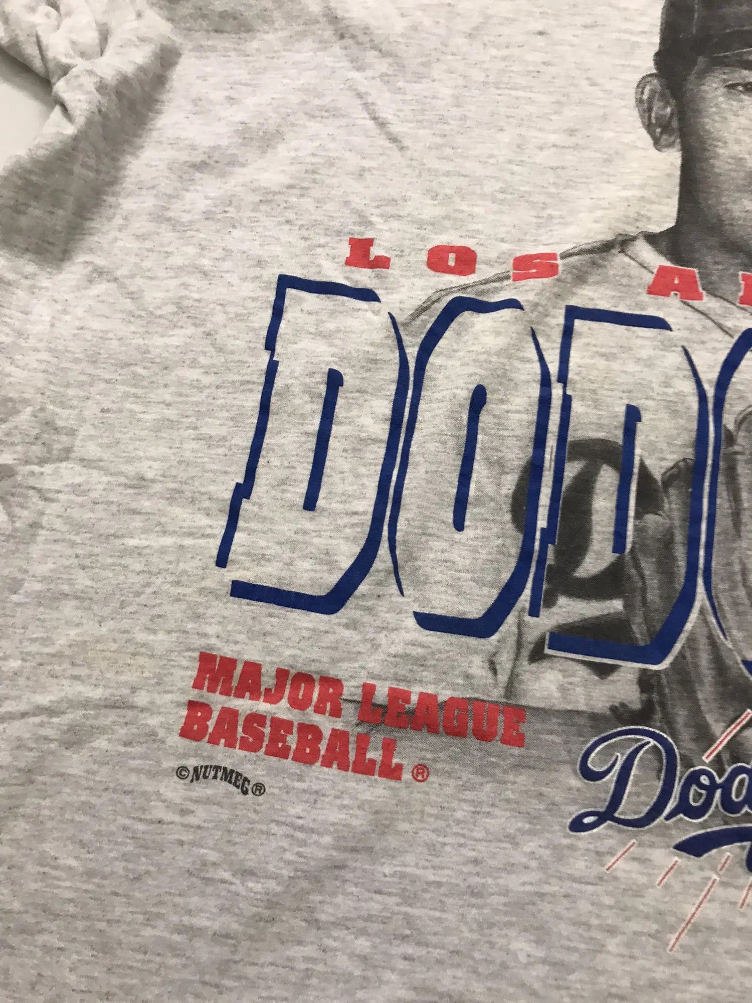Vintage 1995 Nutmeg Dodgers Tee Size US XL / EU 56 / 4 - 8 Thumbnail