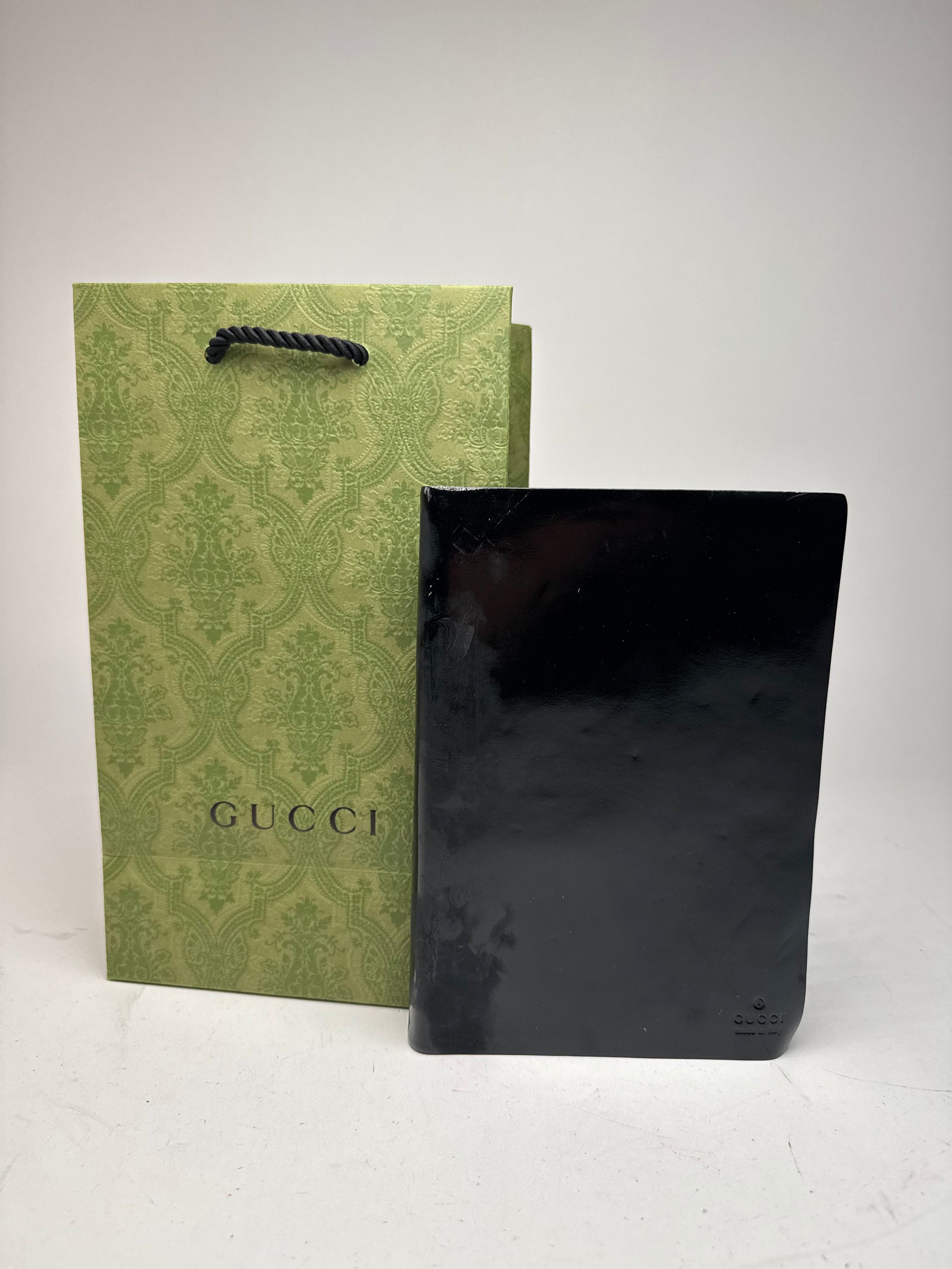 Other Vintage Gucci Patent Leather Organizer black Size ONE SIZE - 1 Thumbnail