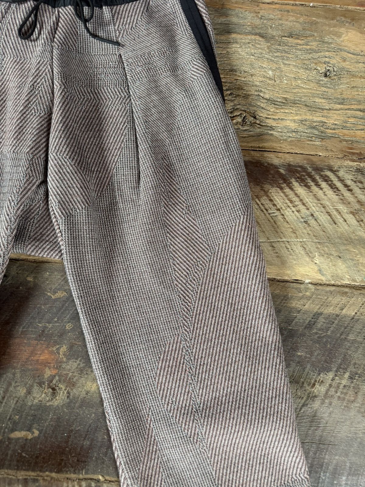 Byborre Pleated Cropped Pants Merino | E7-EX-656-210 Size US 31 - 4 Thumbnail