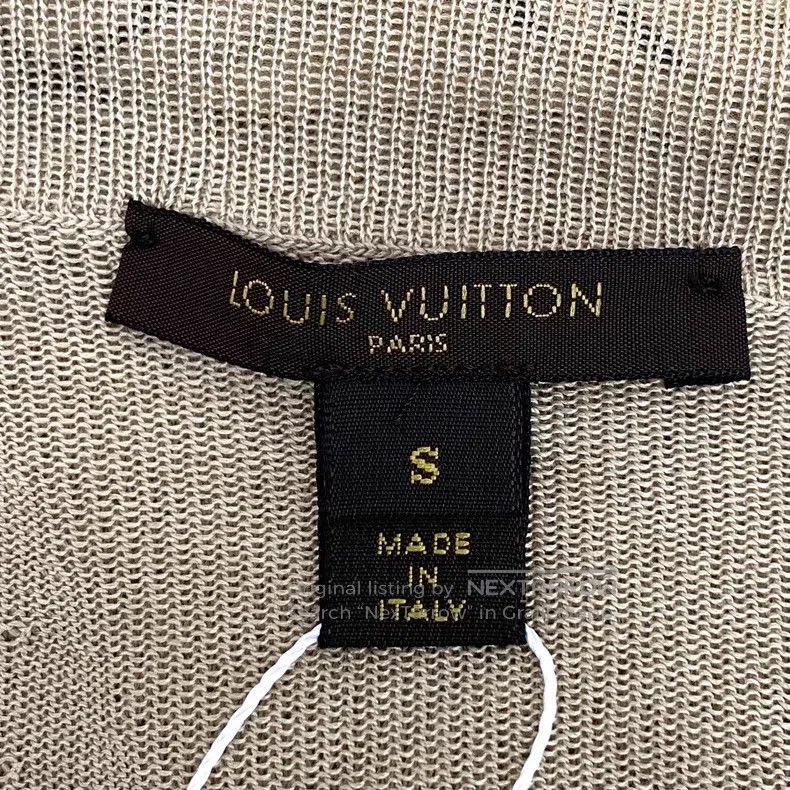 Louis Vuitton Louis Vuitton Brown Ribbon Scarf Crew Neck Long Sleeve swe Size S / US 4 / IT 40 - 5 Thumbnail