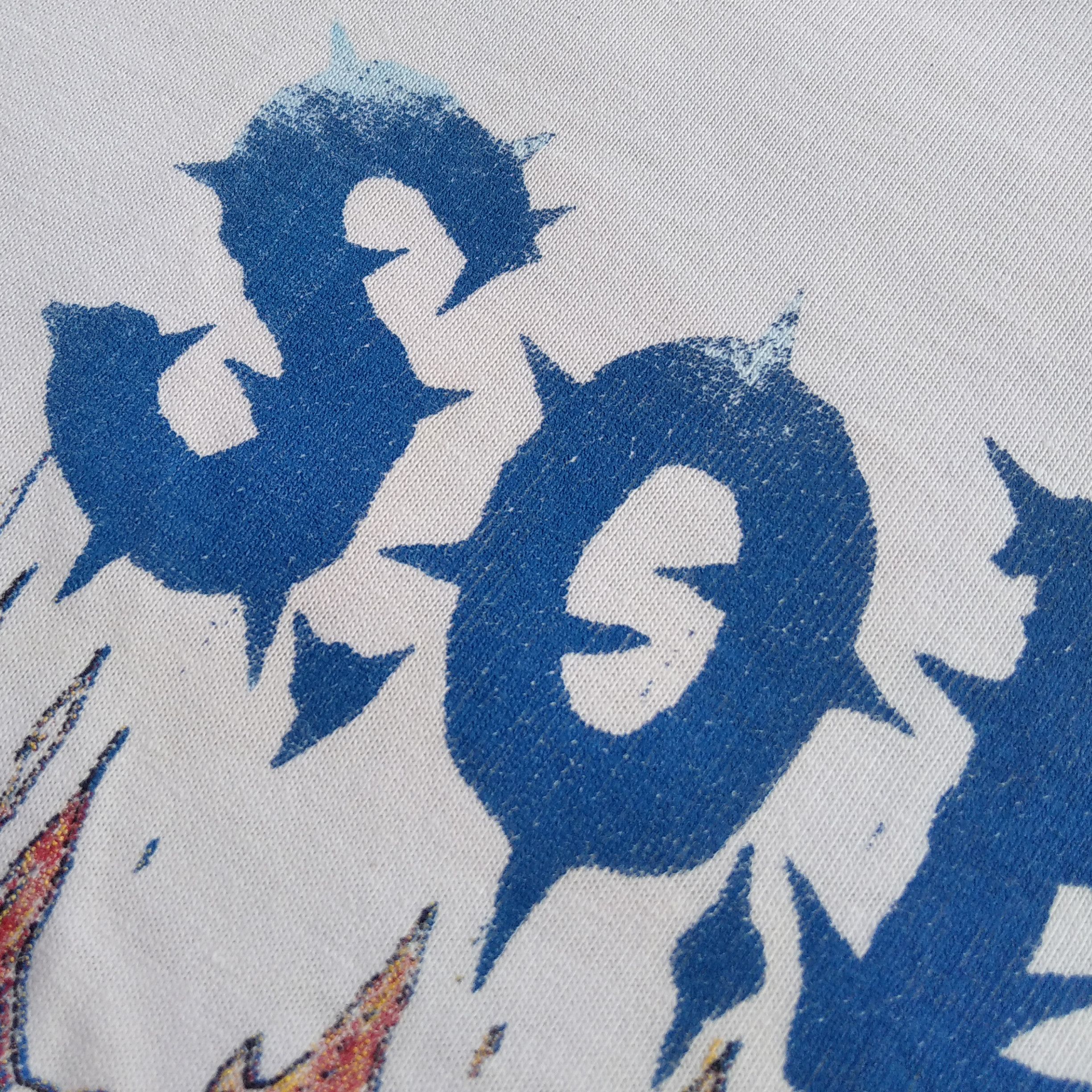 Band Tees Vintage Bootleg 00's S.O.B Japanese Grindcore Band Size US XL / EU 56 / 4 - 4 Thumbnail