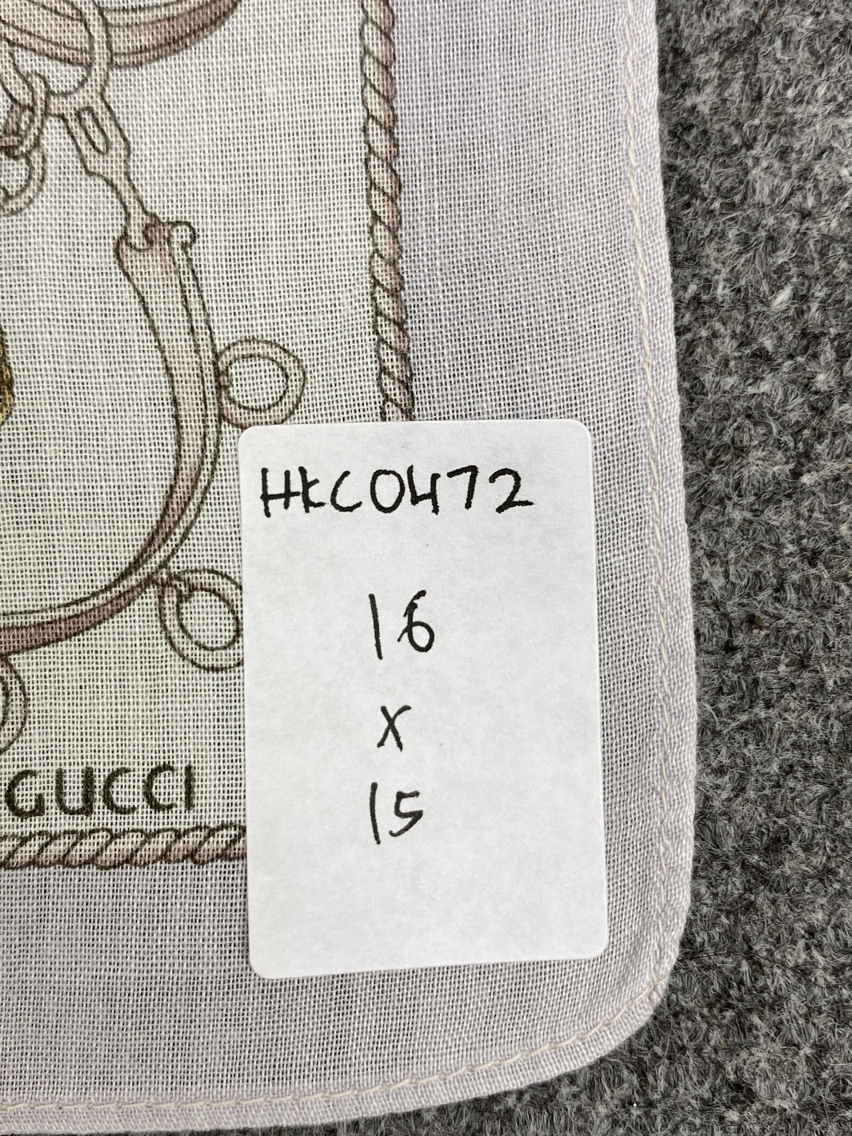 Paolo Gucci Paolo Gucci Handkerchief / Bandana / Neckerchief HKC0472 Size ONE SIZE - 7 Thumbnail