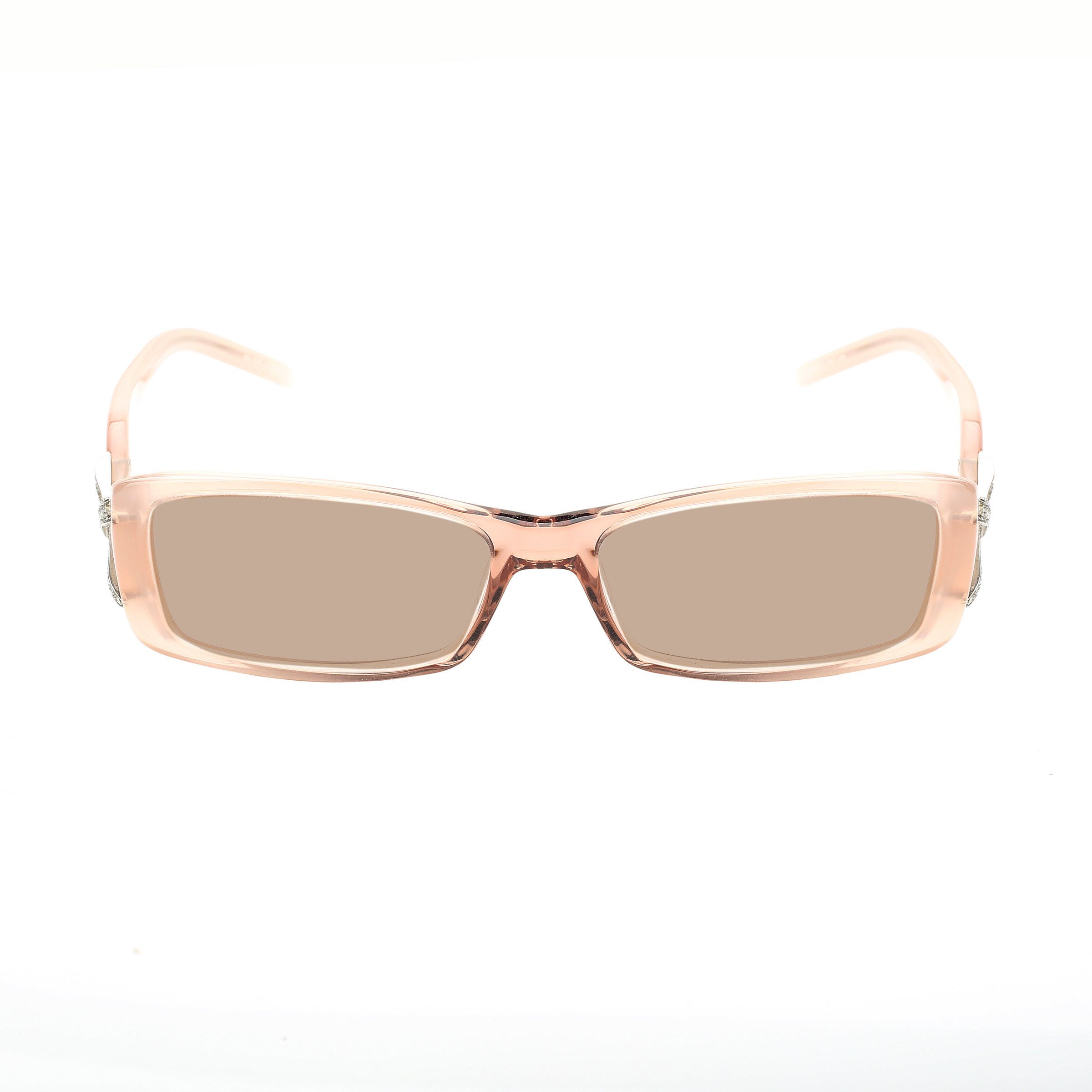 Valentino Valentino '00s Powder Pink Crystal Bow Plastic Sunglasses Size ONE SIZE - 3 Thumbnail
