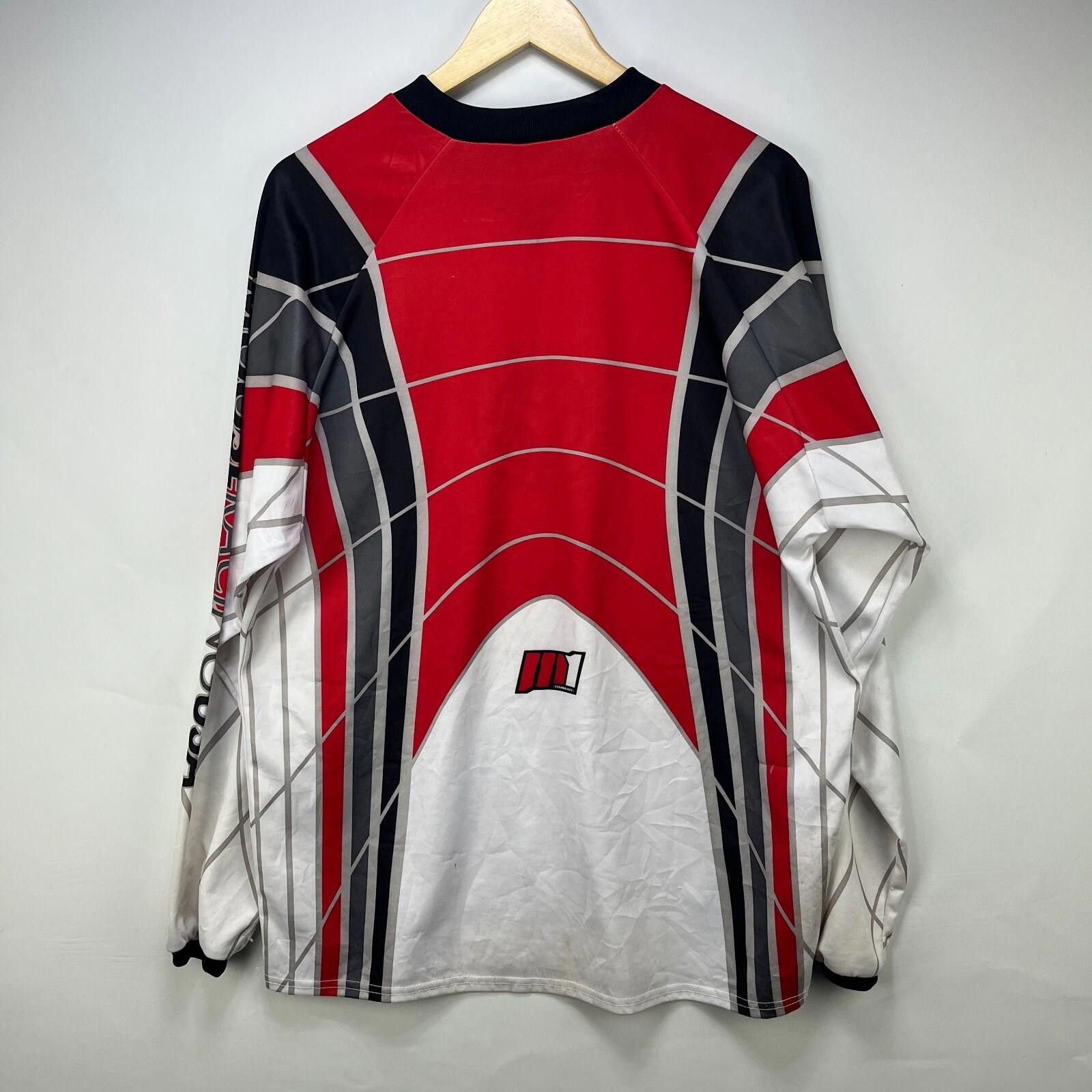 Other Vintage 90s Moose Racing USA Racing Long Sleeve Shirt Medium Size US M / EU 48-50 / 2 - 7 Thumbnail