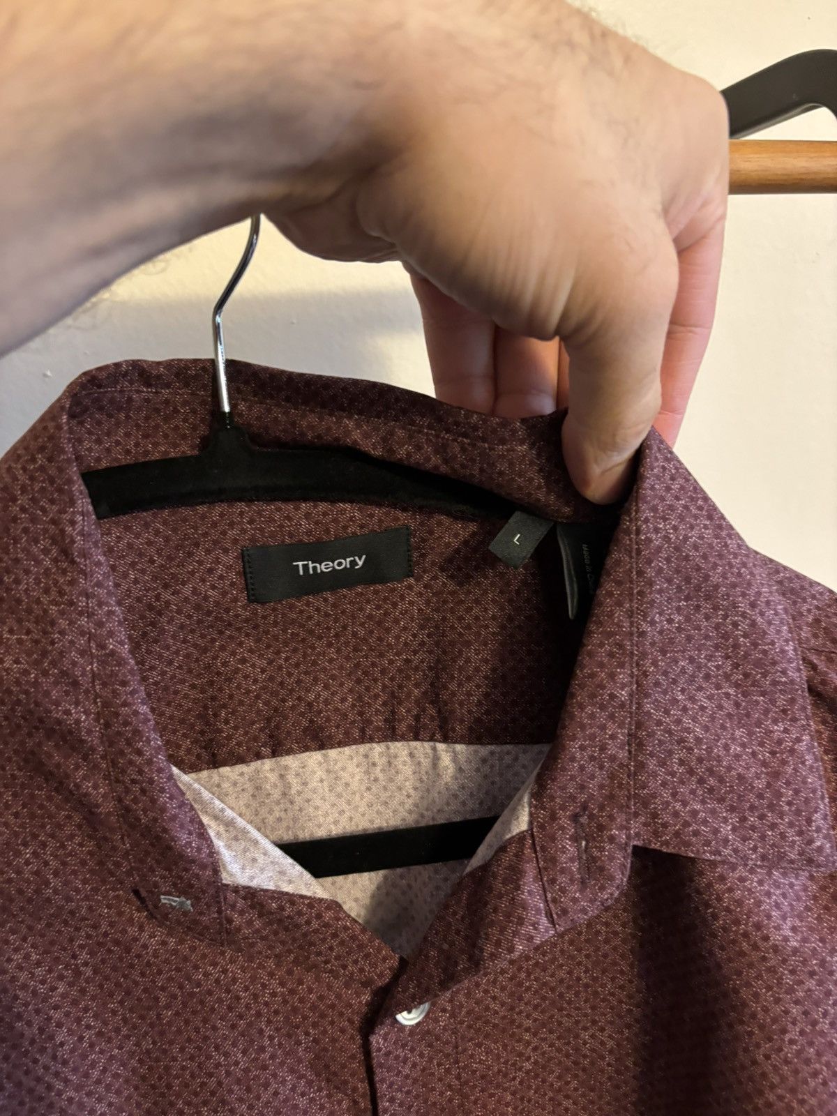 Theory Theory large shirt Size US L / EU 52-54 / 3 - 2 Thumbnail