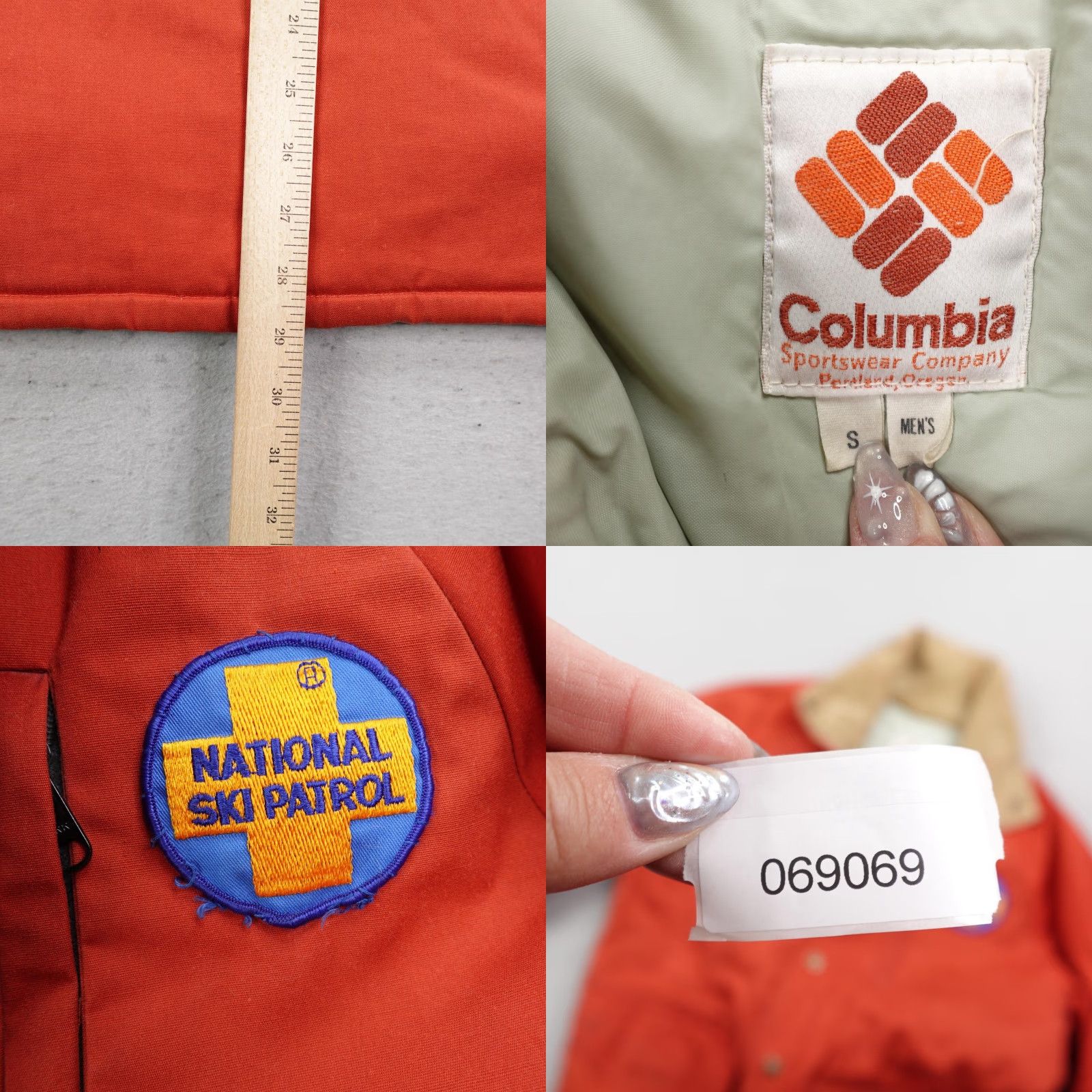 Vintage VINTAGE Columbia Jacket Mens Small Orange National Ski Patrol Snowboard Coat 70s Size US S / EU 44-46 / 1 - 8 Thumbnail