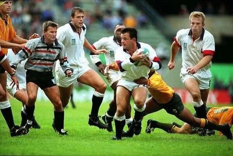 Cotton Traders Vintage England 1995 Rugby World Cup jersey Size US M / EU 48-50 / 2 - 8 Thumbnail
