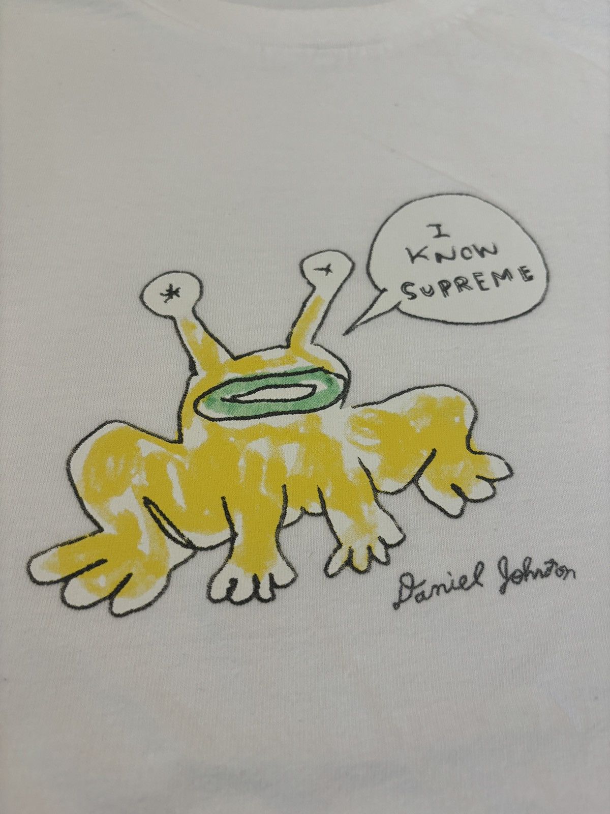 Supreme Supreme Daniel Johnston Frog Tee White SS20 Size US M / EU 48-50 / 2 - 1 Thumbnail