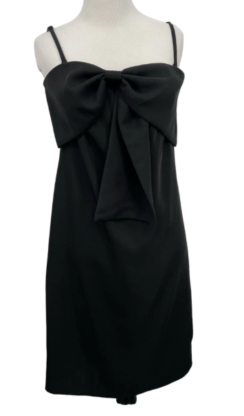 Trina Turk NWT Trina Turk Black Sylvia Bow Sheath Dress Size XS / US 0-2 / IT 36-38 - 8 Thumbnail