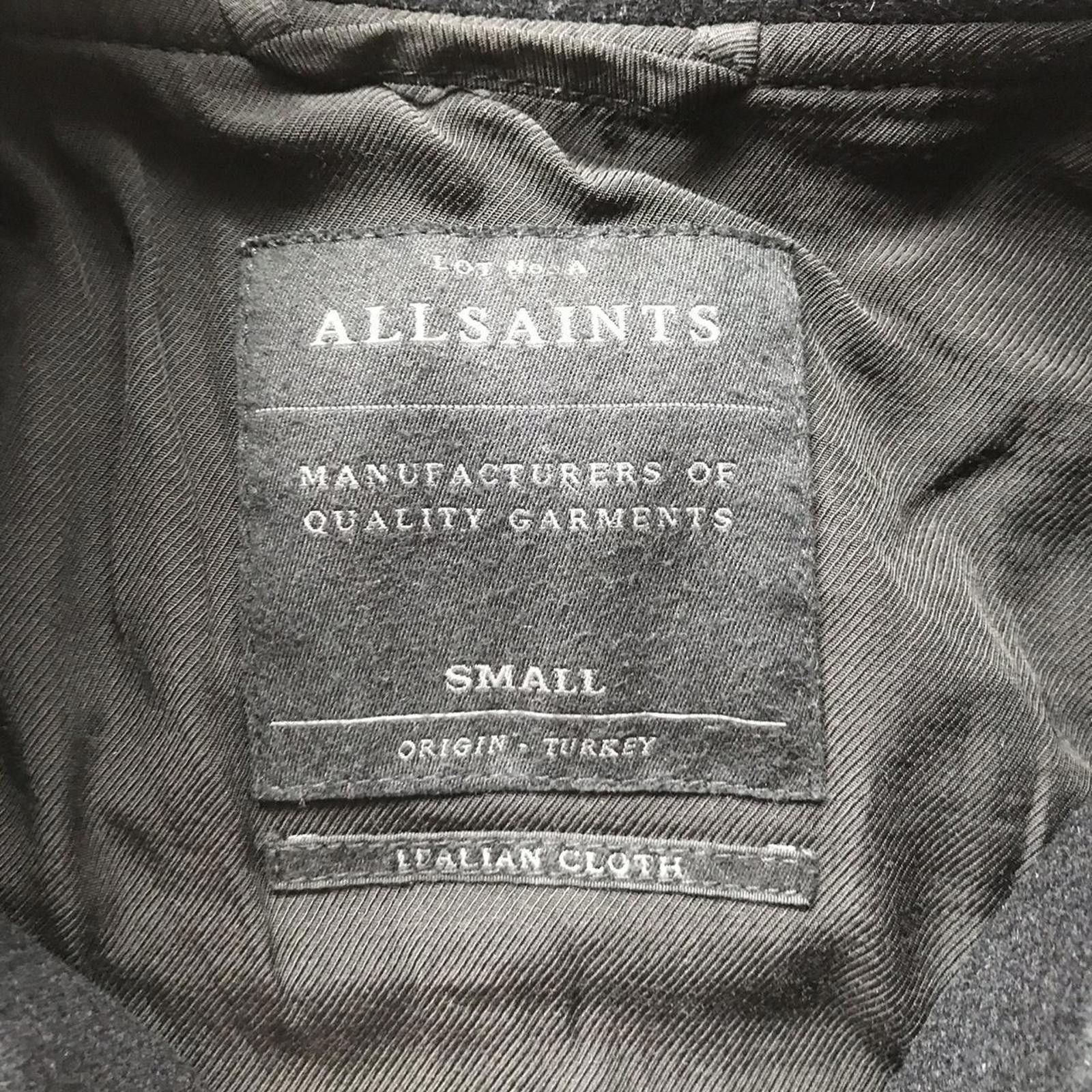 Allsaints All Saints Italian Cloth Wool Bomber Size US S / EU 44-46 / 1 - 4 Thumbnail