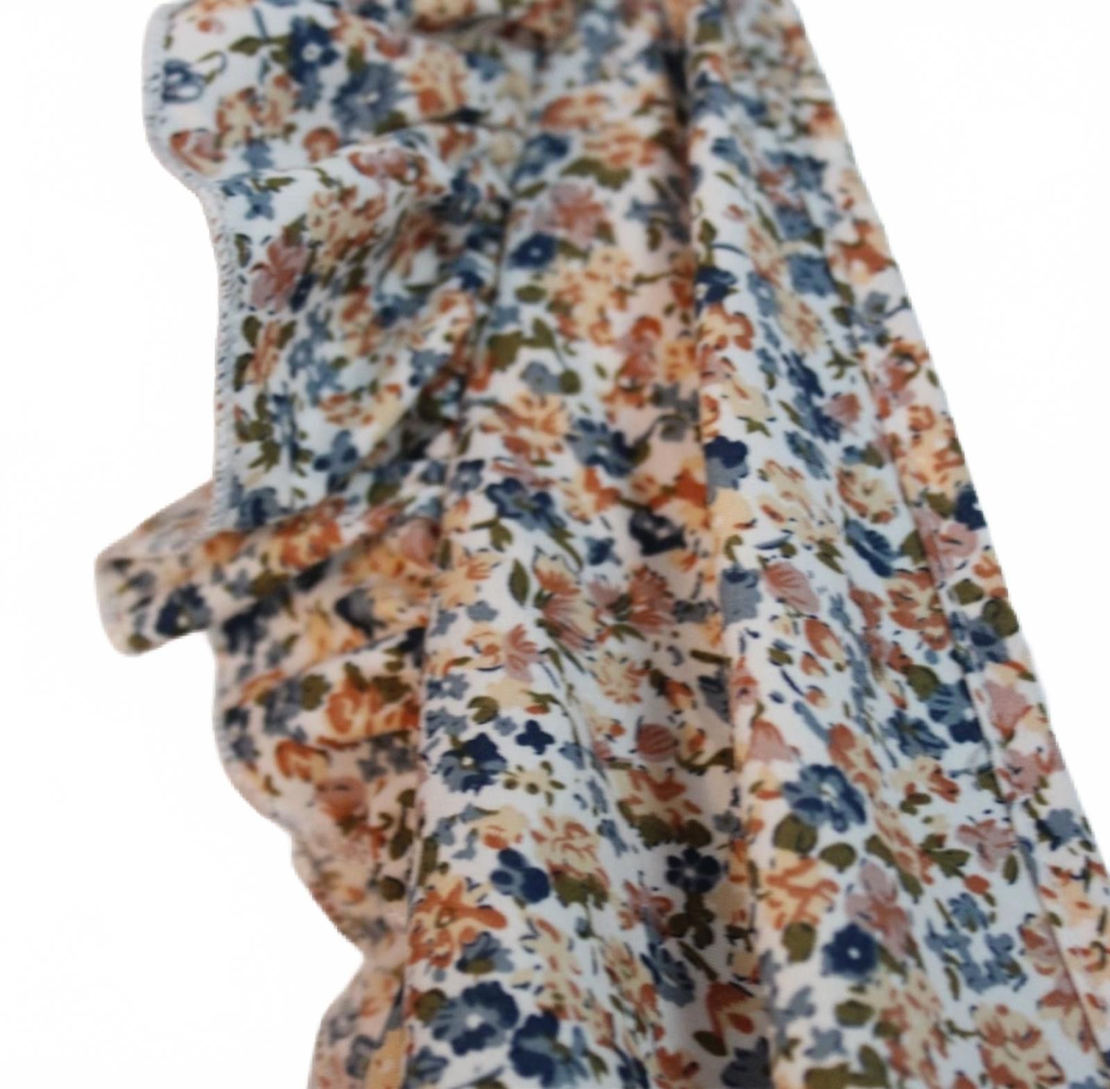 Shein SHEIN NWOT Floral Print Ruffle Sleeve Dress V-Neck Small Size S / US 4 / IT 40 - 5 Thumbnail