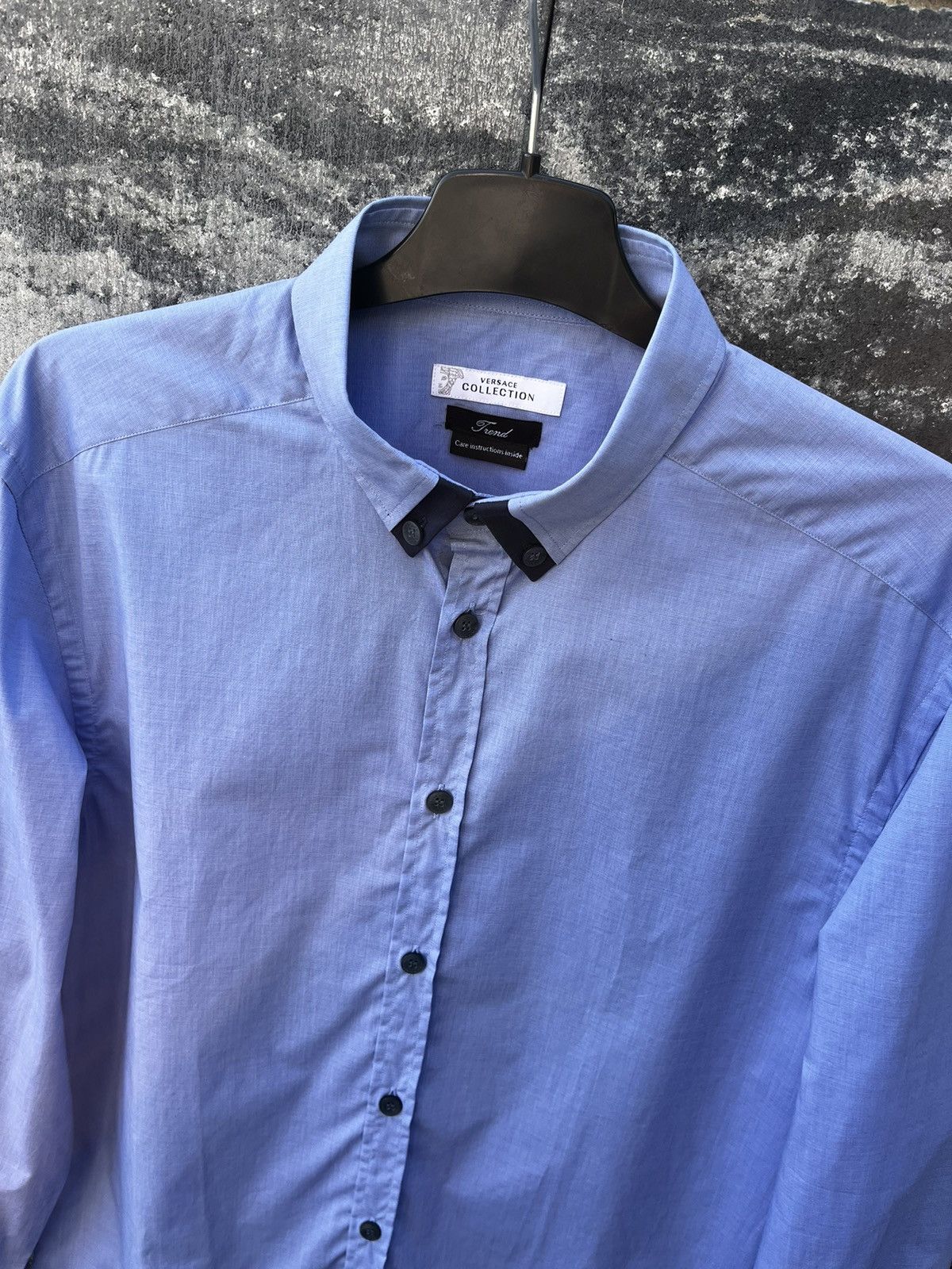 Versace 🔴 VERSACE COLLECTION MEDUSA LUXURY BUTTON UP RARE Y2K SHIRT Size US M / EU 48-50 / 2 - 1 Thumbnail