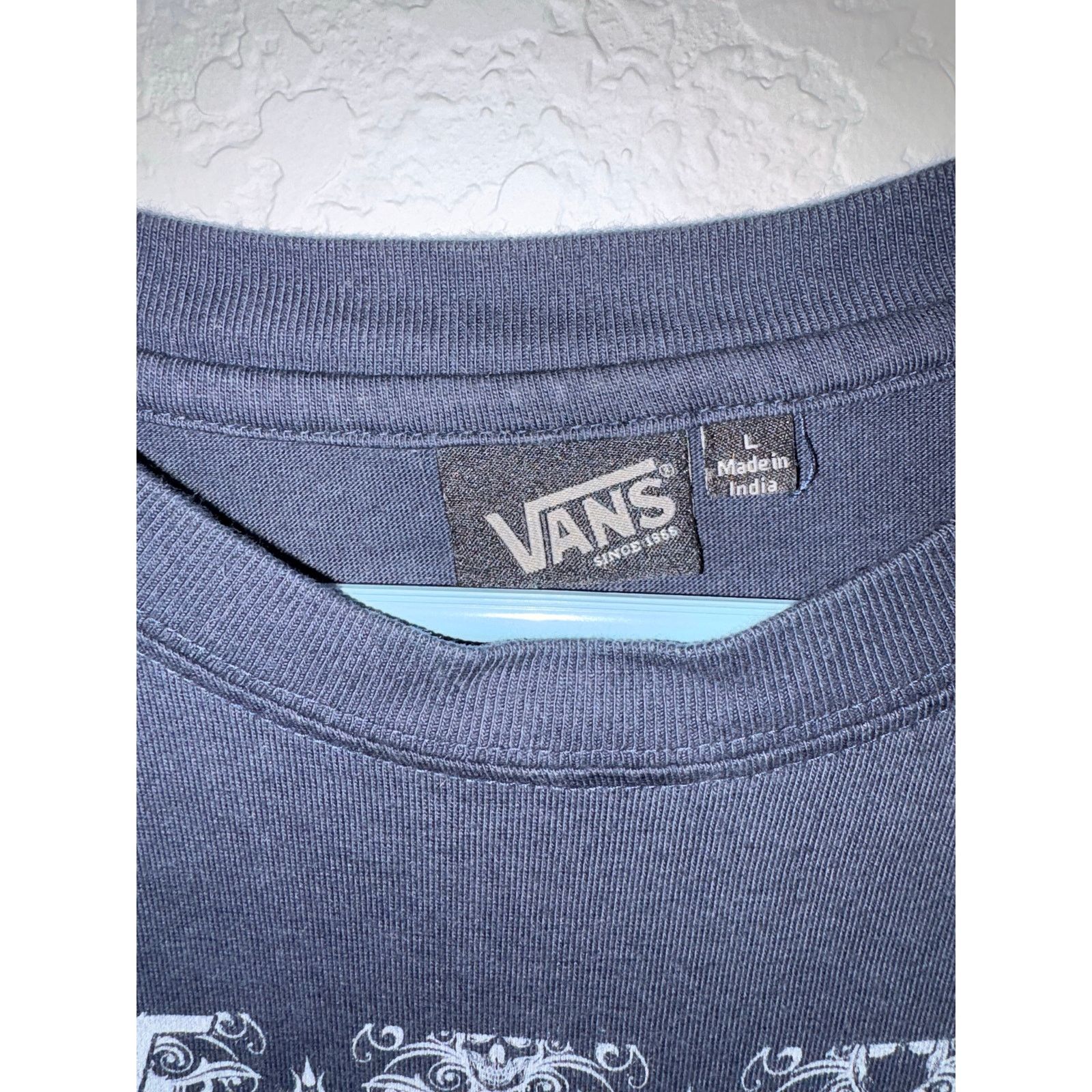 Vans Vans Skull Skater Waffle Longsleeve Size US L / EU 52-54 / 3 - 3 Thumbnail