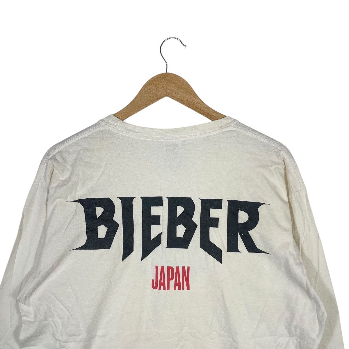 Justin Bieber Justin Bieber “Purpose World Tour” STAFF Long Sleeve T-Shirt Size US L / EU 52-54 / 3 - 6 Thumbnail