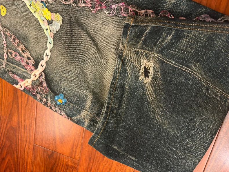 Acne Studios acne studiosCandy chain jeans 2503-Nextarrow Size US 28 / EU 44 - 3 Thumbnail