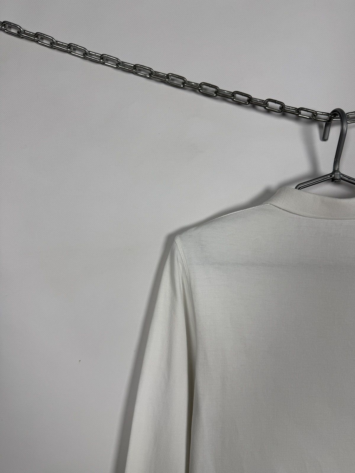 Allsaints Allsaints Reform Long Sleeve Polo Shirt White Cotton Size XS Size US XS / EU 42 / 0 - 12 Thumbnail