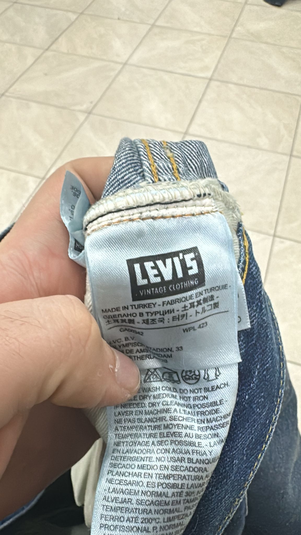 Levi's Vintage Clothing LVC Levi's Vintage Clothing 1954 501XX BigE Selvedge Jeans Size US 34 / EU 50 - 11 Thumbnail